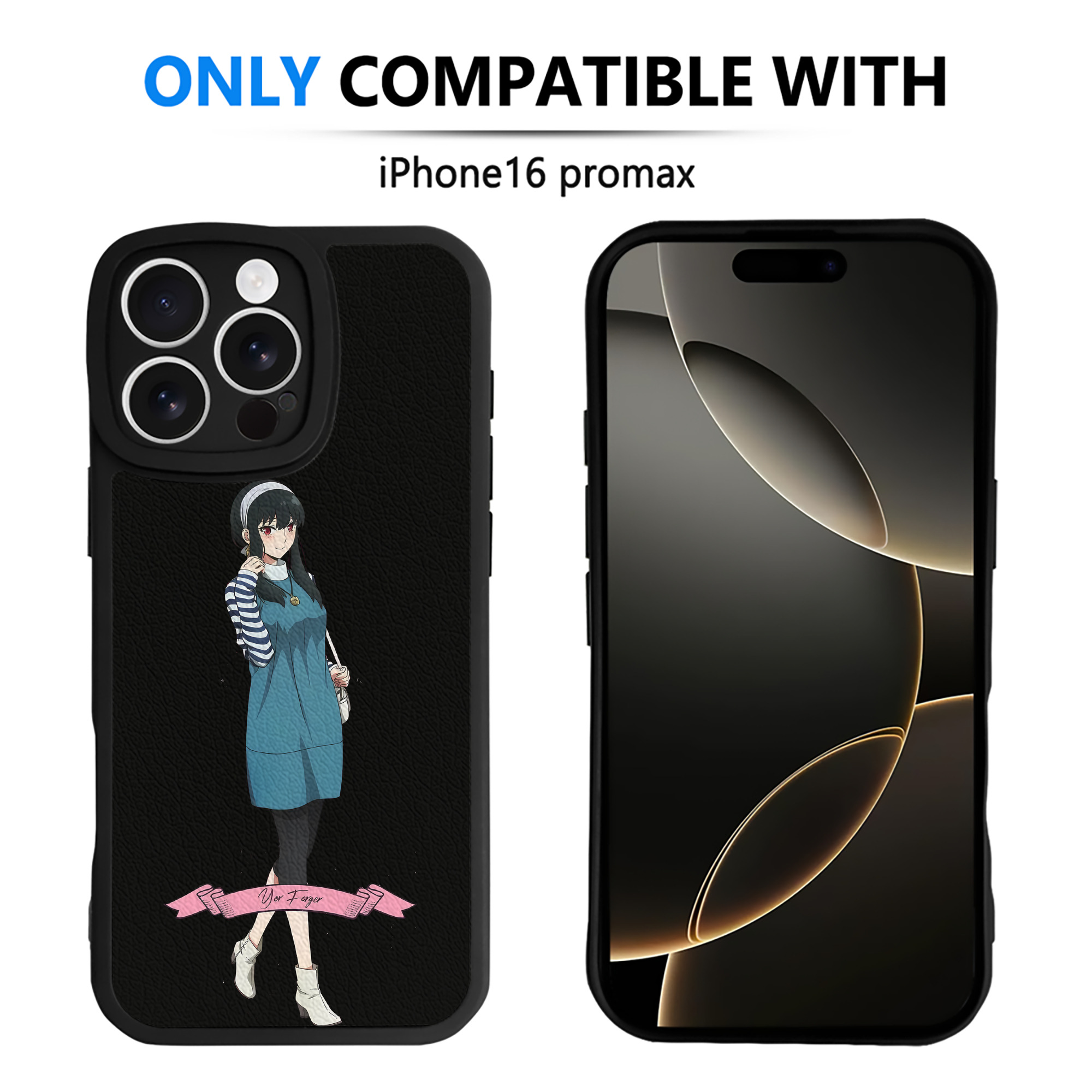（画像用） SPY×FAMILY间谍家家酒 【iPhone 16シリーズ対応】シリコンスマホケース（レザー調） 材質：シリコン